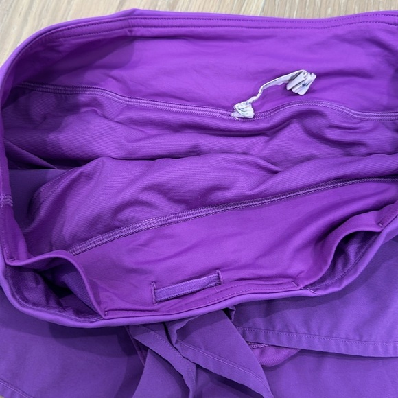 Lululemon Womens Speed Short Moonlit Magenta Purple Colorful Zipper Running 8 - Picture 8 of 15